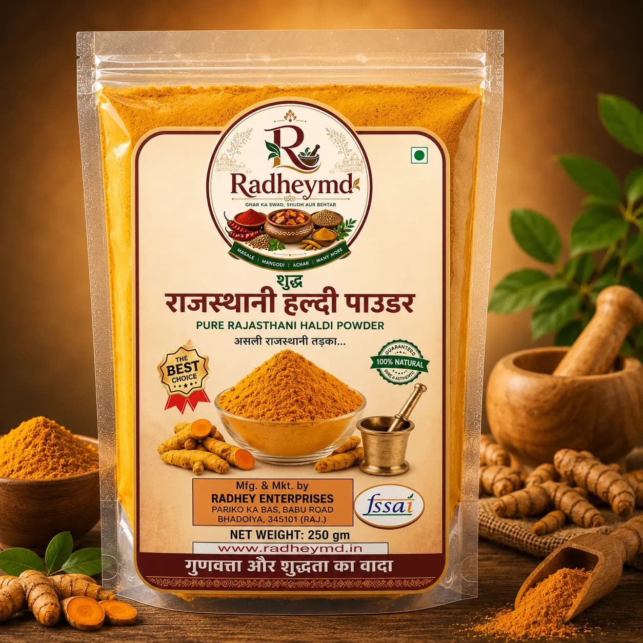 Rajasthani Turmeric Powder