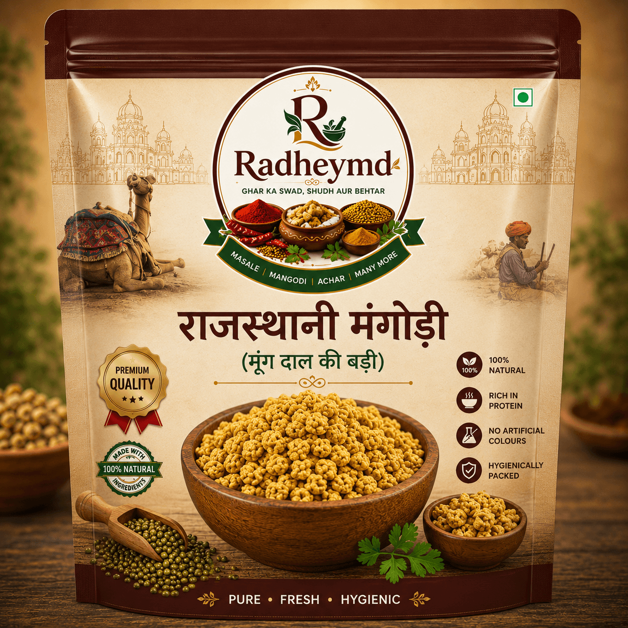 Moong Mangodi – 250 gm